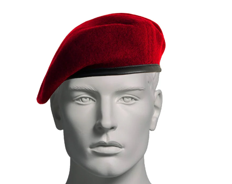 Beret Cap-Red